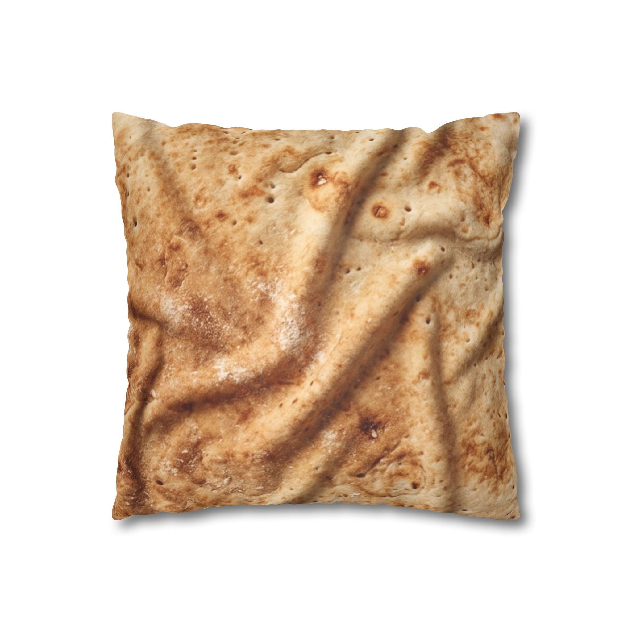 Faux Suede Square Pillowcase